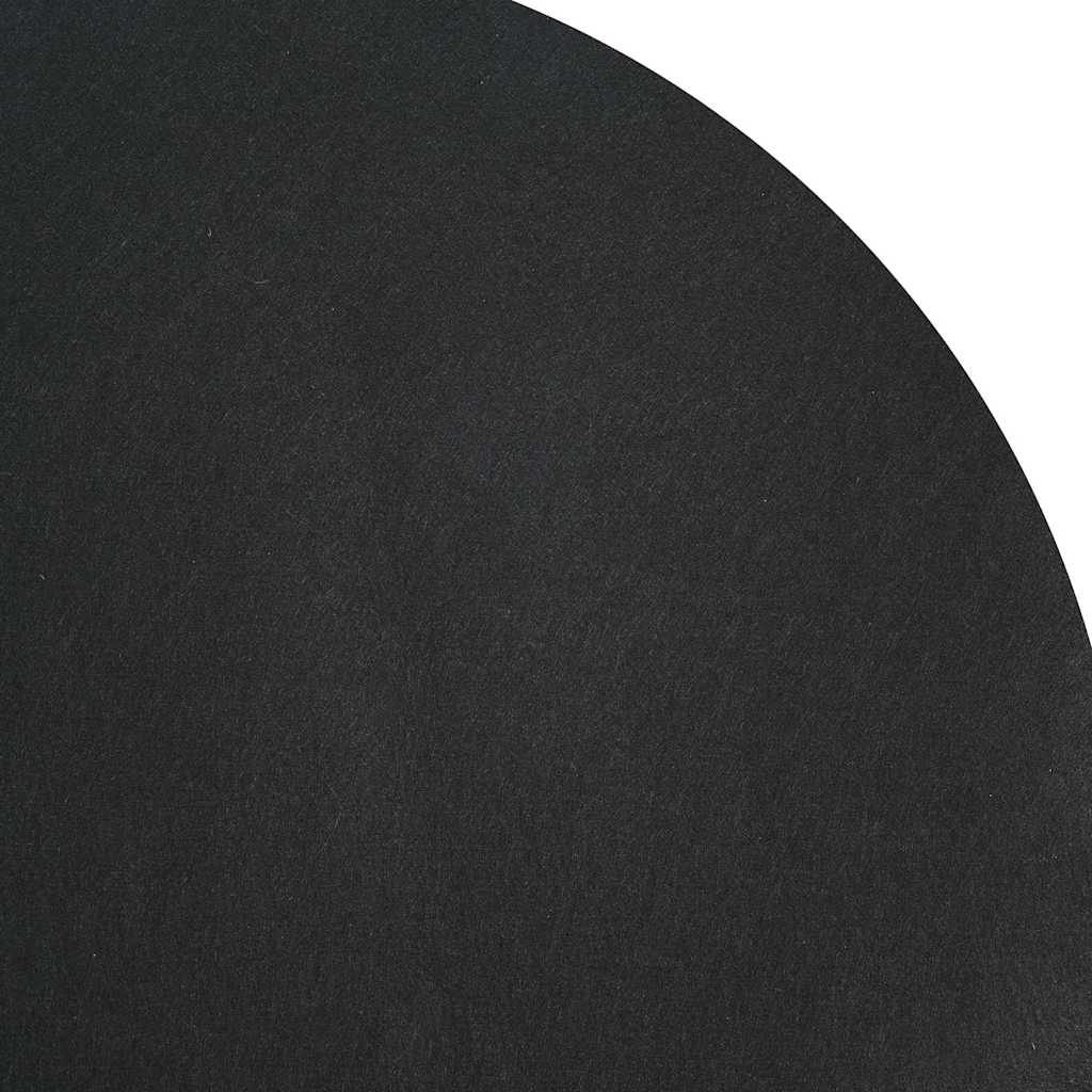 Bunnark til basseng Svart Ø 428 cm Polyester geotekstil