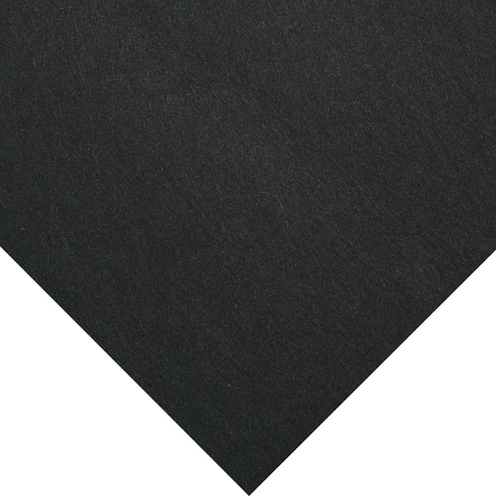 Bunnark til basseng Svart 396 x 396 cm Ikke-vevd stoff