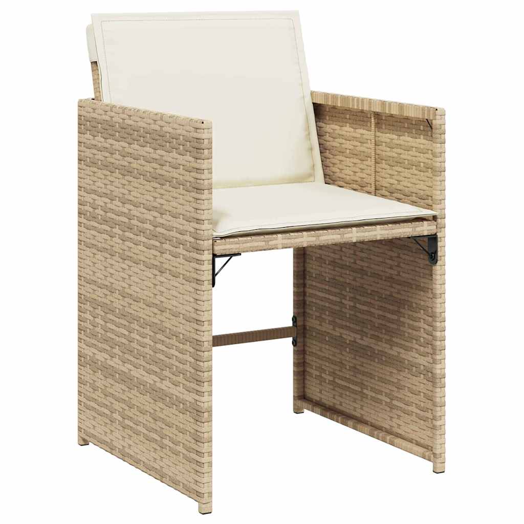 Hage Spisegruppe 5 pcs Beige polyrotting