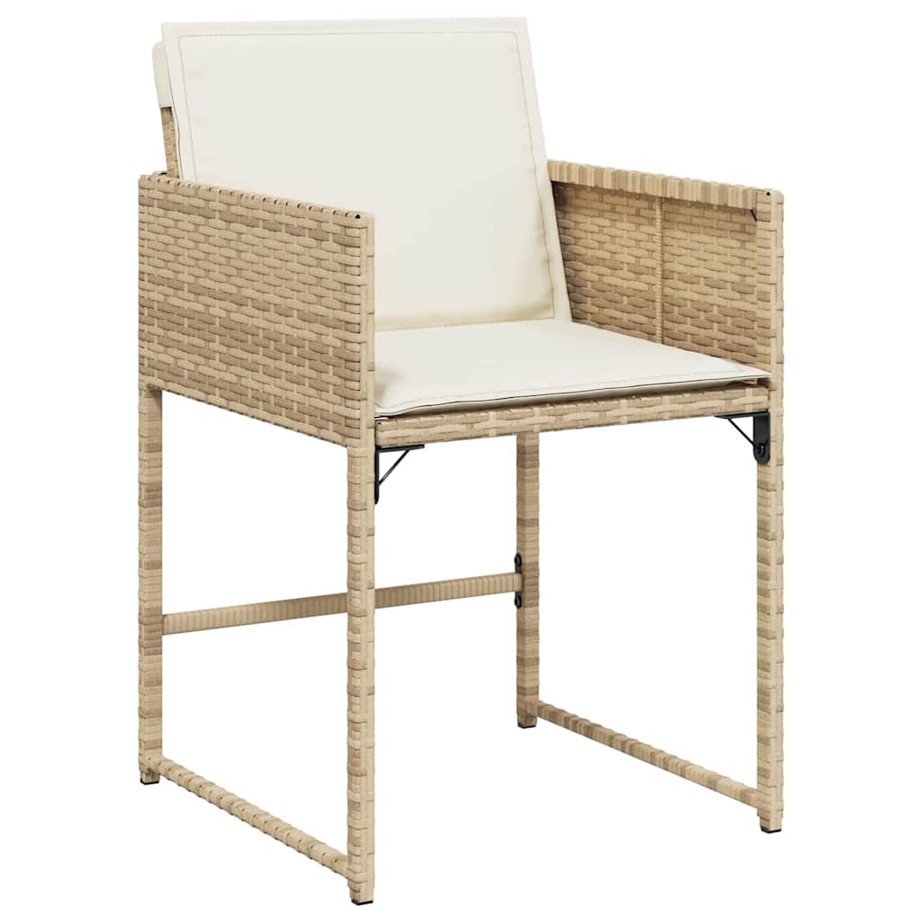 Hage Spisegruppe 5 pcs Beige polyrotting
