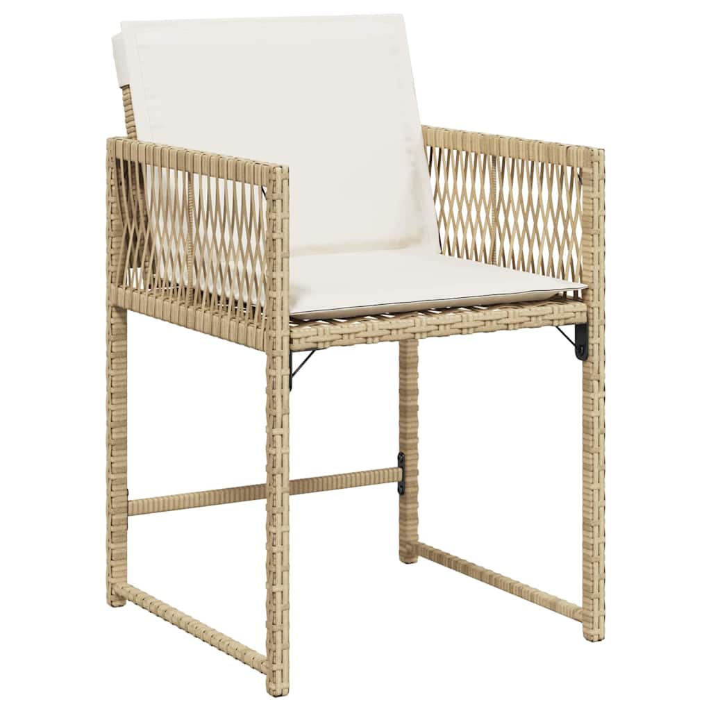Hage Spisegruppe 5 pcs Beige polyrotting