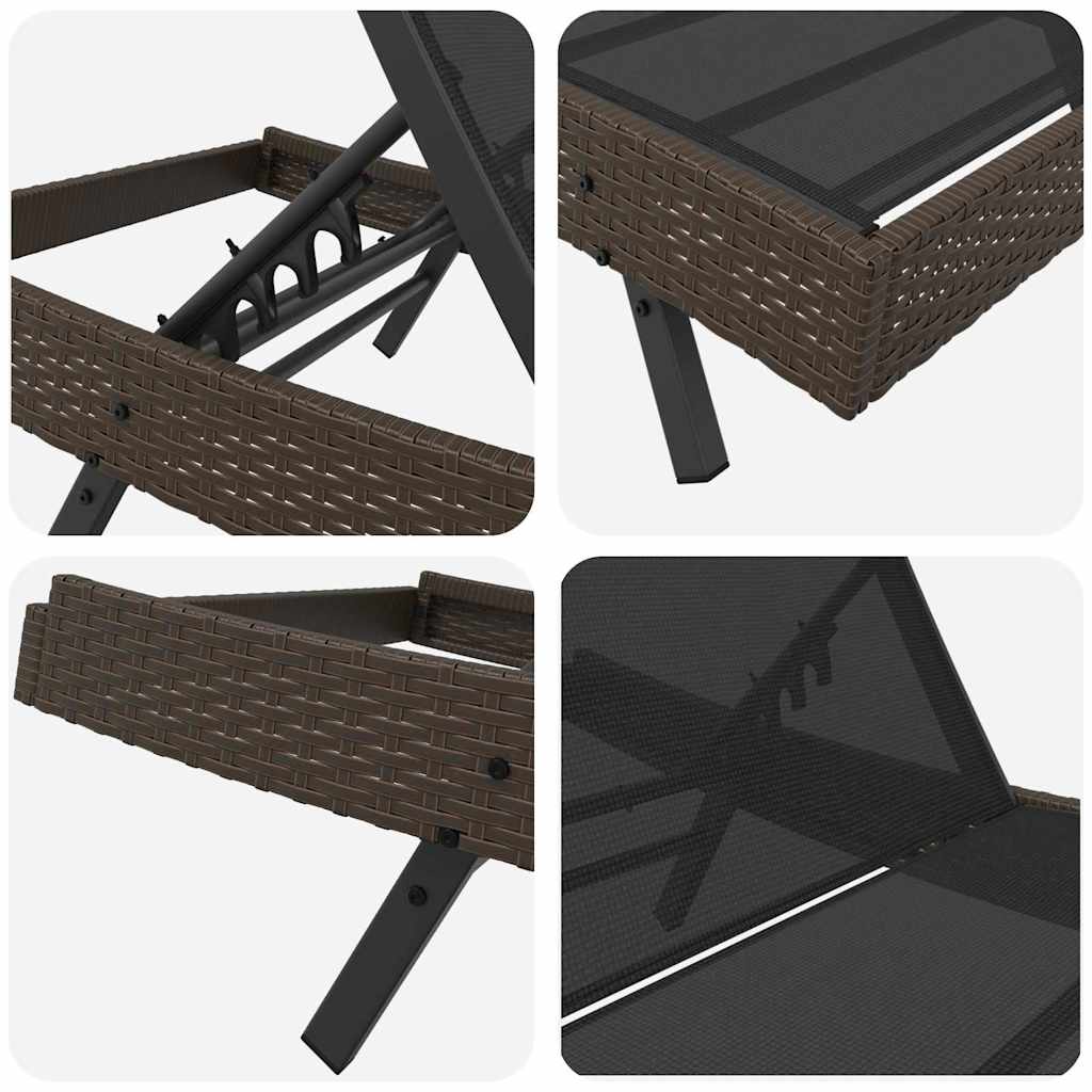 Solsenger 3 pcs Brun 40 x 40 x 40.5 cm polyrotting