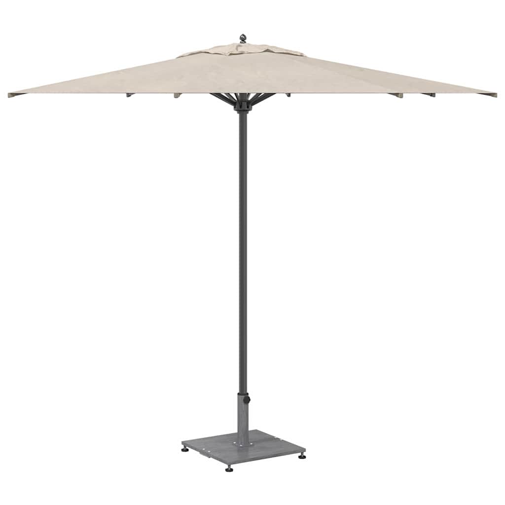 Uteliv parasollfester Mørkt tre 45 x 45 x 31 cm Stål