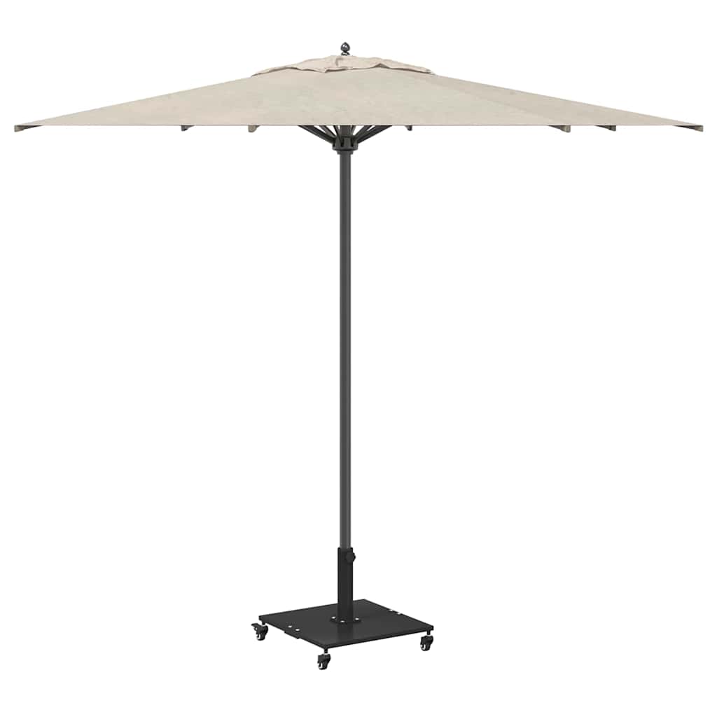 Uteliv parasollfester Svart 45 x 45 x 31.5 cm Stål