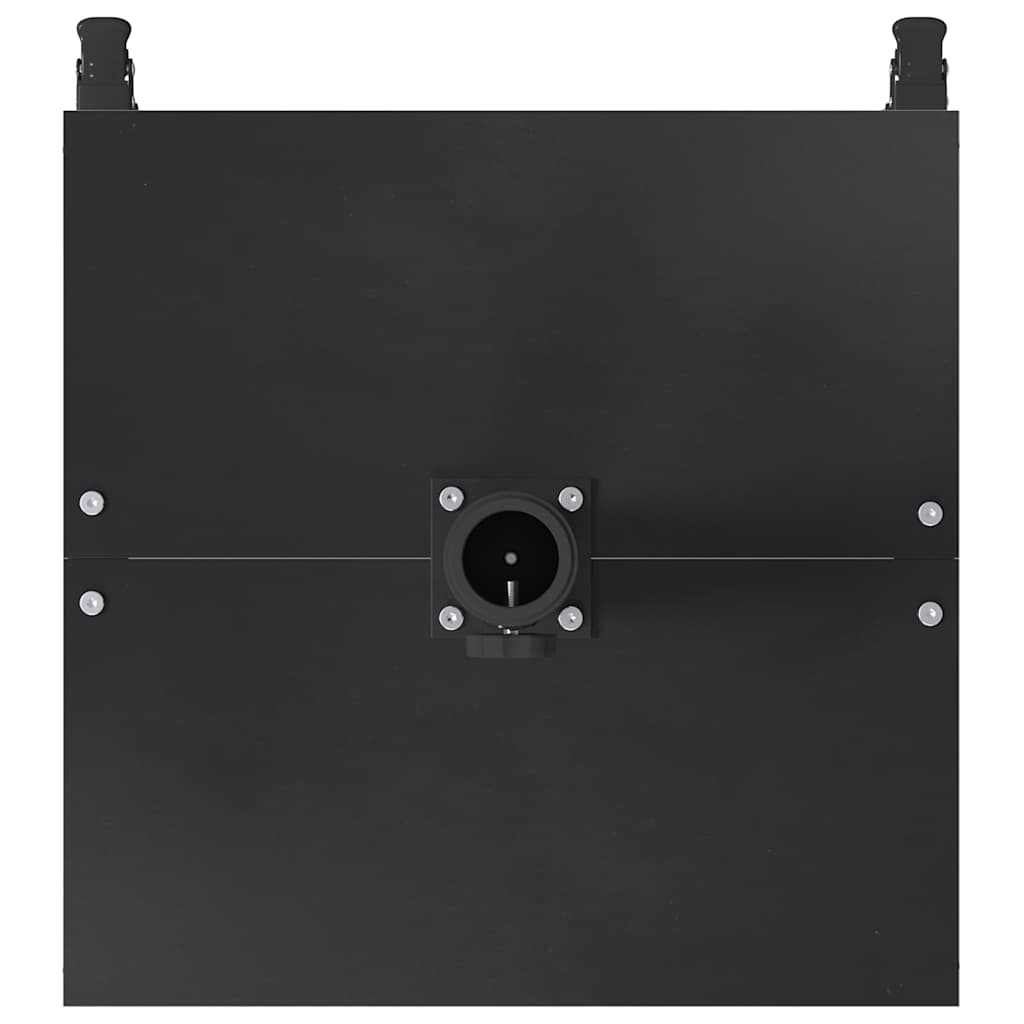 Uteliv parasollfester Svart 45 x 45 x 31.5 cm Stål