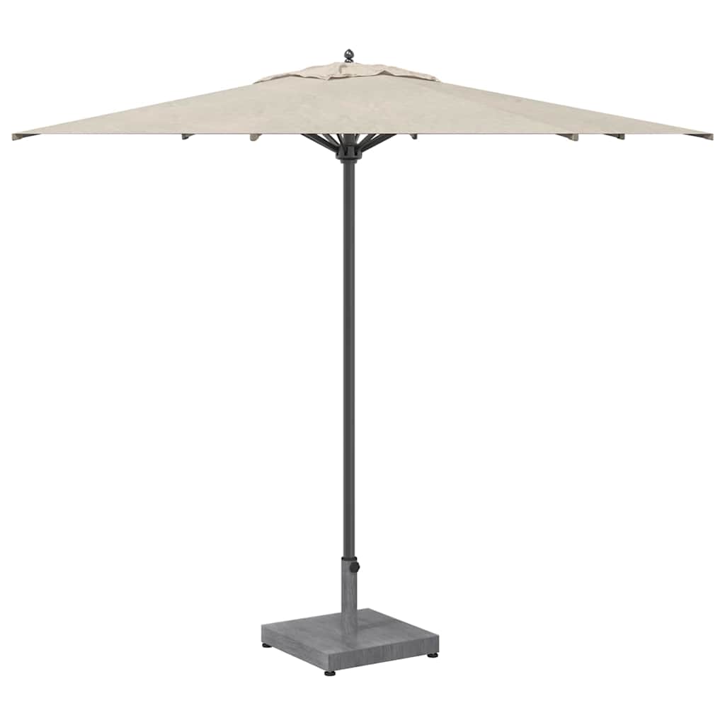 Uteliv parasollfester Mørkt tre 45 x 45 x 31.5 cm Stål, betong