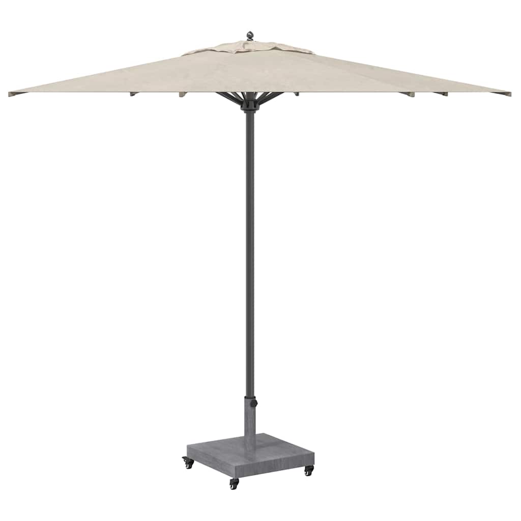 Uteliv parasollfester Mørkt tre 45 x 45 x 32 cm Stål, betong