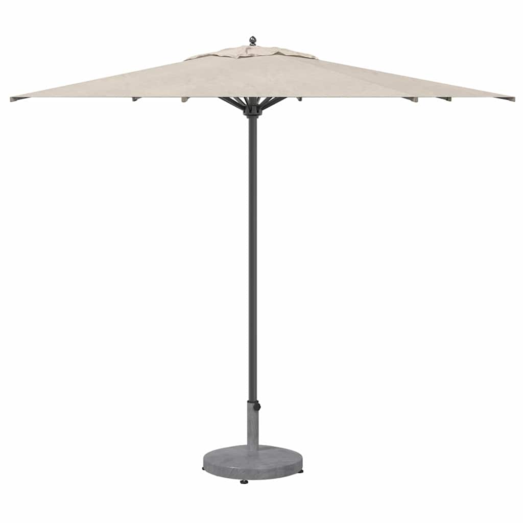 Uteliv parasollfester Mørkt tre 48 x 48 x 32 cm Stål, betong
