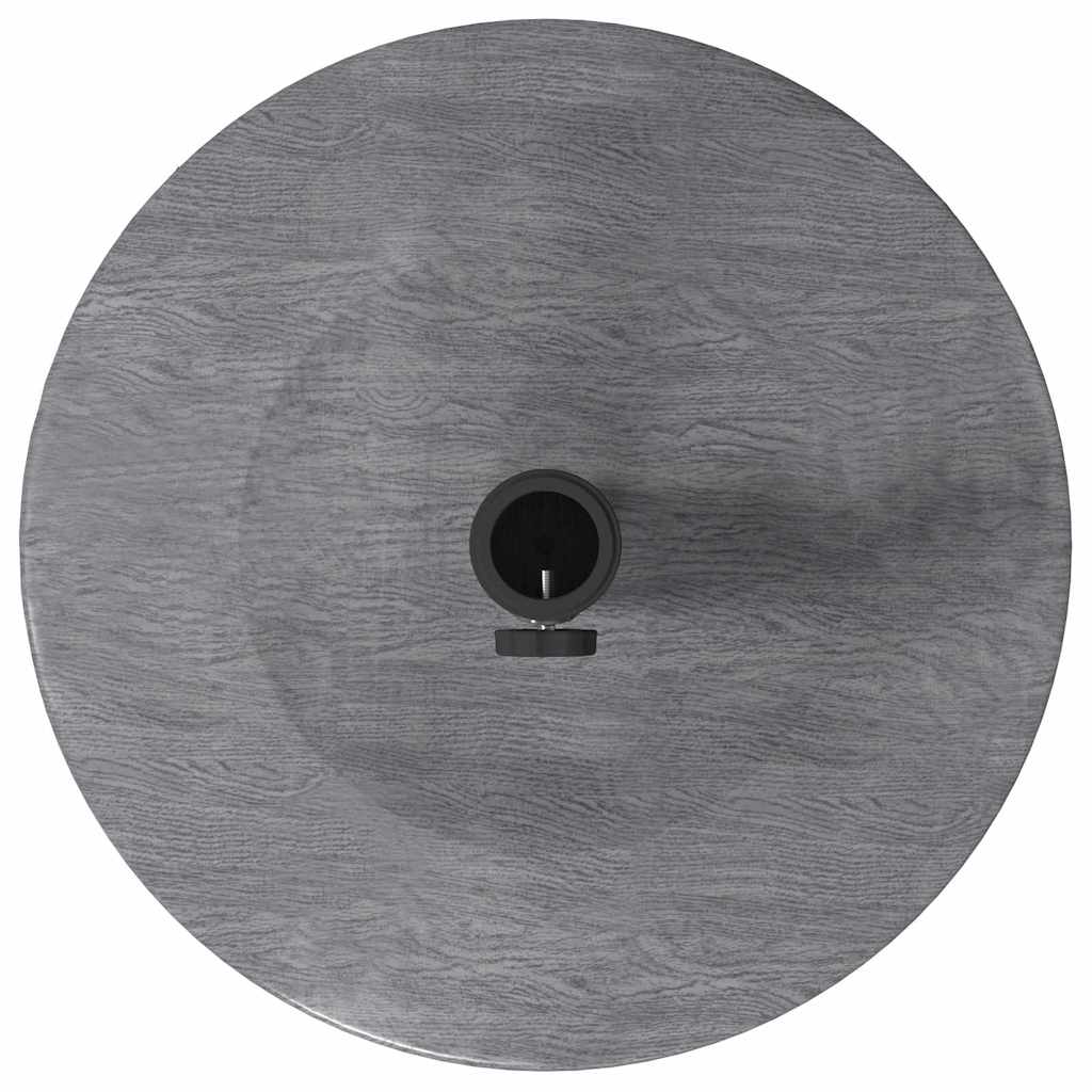 Uteliv parasollfester Mørkt tre 48 x 48 x 32 cm Stål, betong