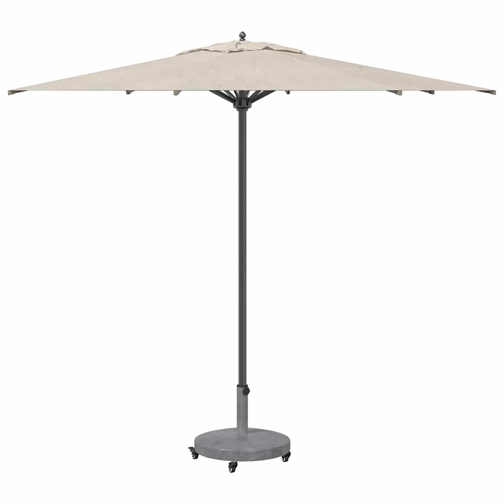Uteliv parasollfester Mørkt tre 48 x 48 x 32.5 cm Stål, betong
