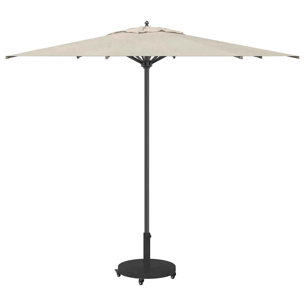 Uteliv parasollfester Svart 48 x 48 x 32.5 cm Stål, betong