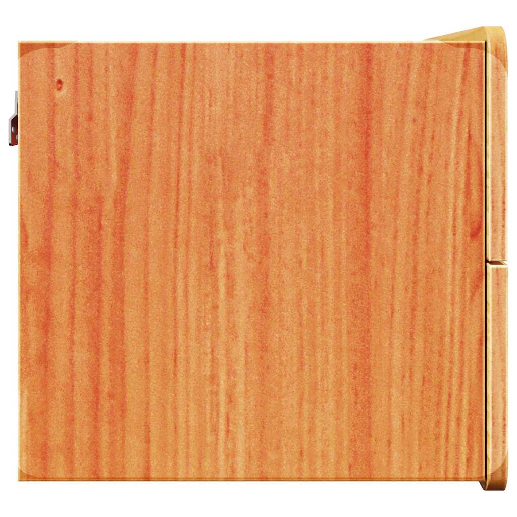 Nattbord med skuff 2 pcs Brun 39 x 34 x 33 cm Heltre furu