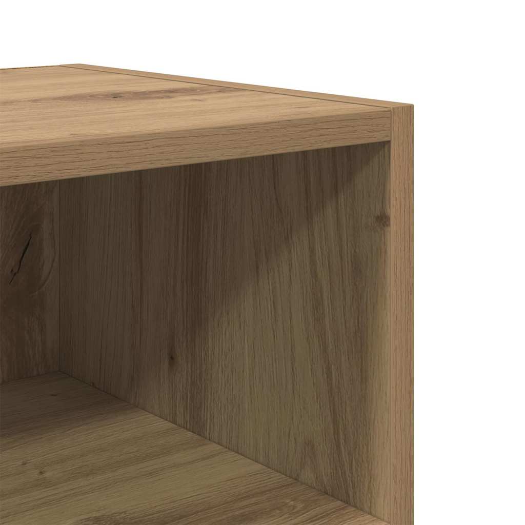 Nattbordskap 2 pcs artisan eik 40 x 30 x 50 cm Konstruert tre