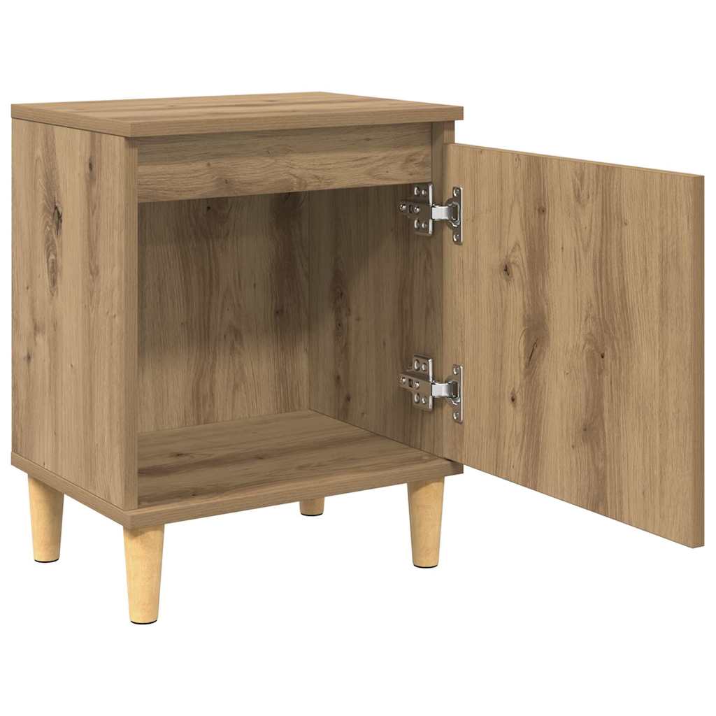 Nattbordskap artisan eik 40 x 30 x 50 cm Konstruert tre