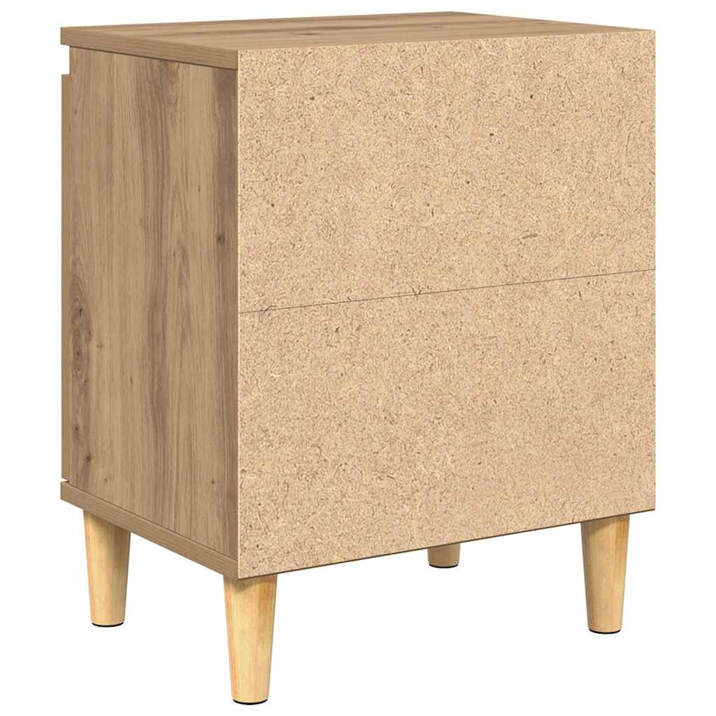 Nattbordskap artisan eik 40 x 30 x 50 cm Konstruert tre