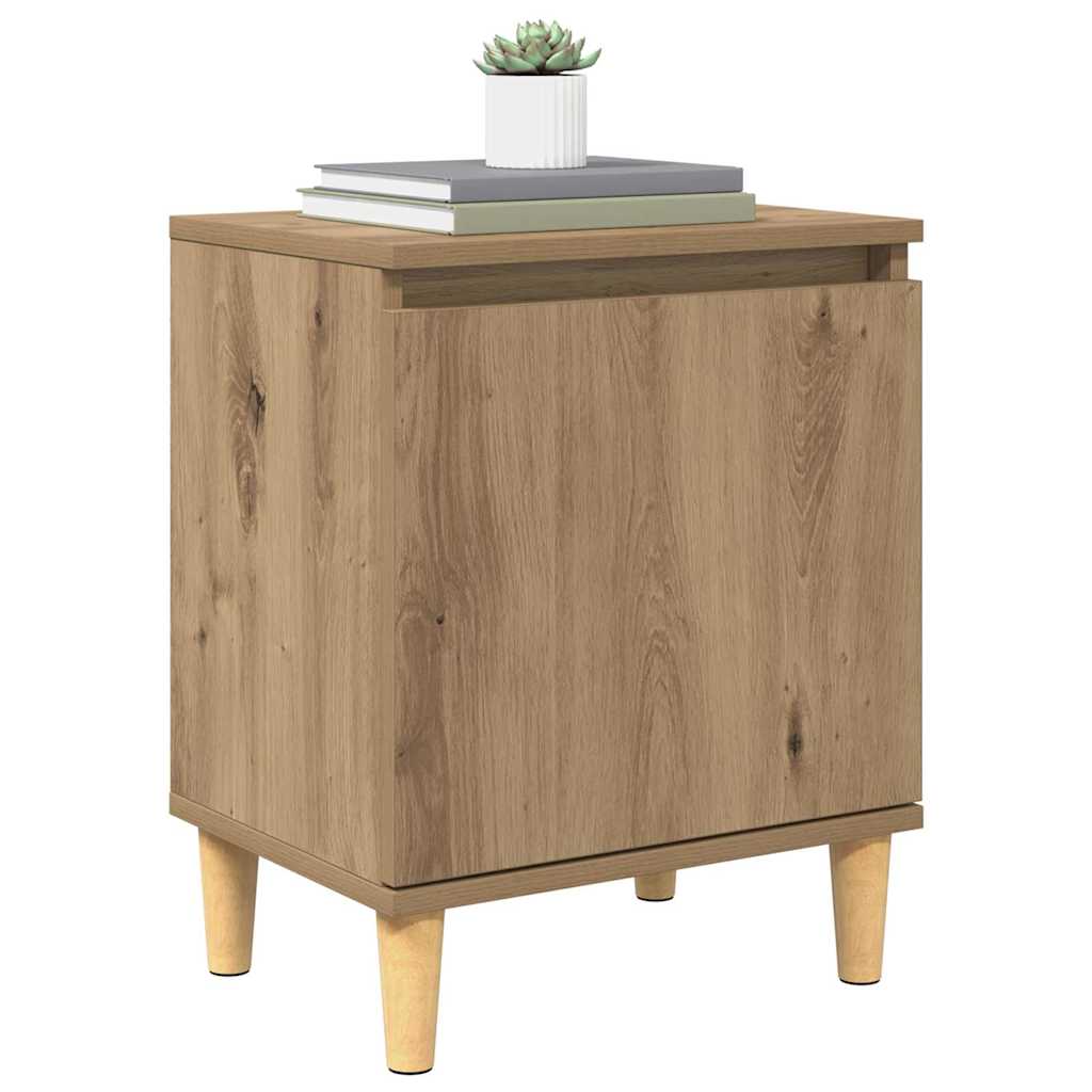 Nattbordskap artisan eik 40 x 30 x 50 cm Konstruert tre