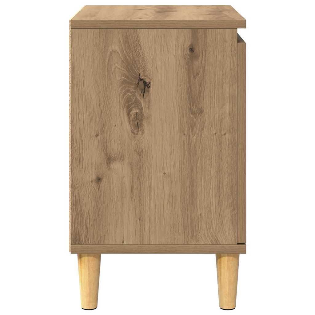 Nattbordskap artisan eik 40 x 30 x 50 cm Konstruert tre