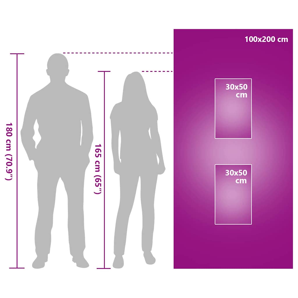 Sports håndklesett 3 pcs Mørkegrå Polyester og polyamid