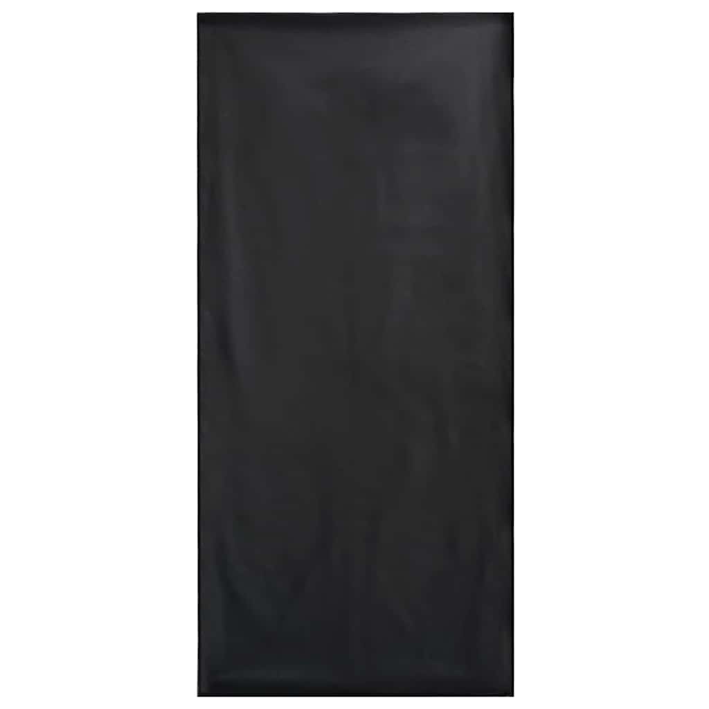 Utendørs Stol Håndklær 2 pcs Svart 130 x 60 cm
