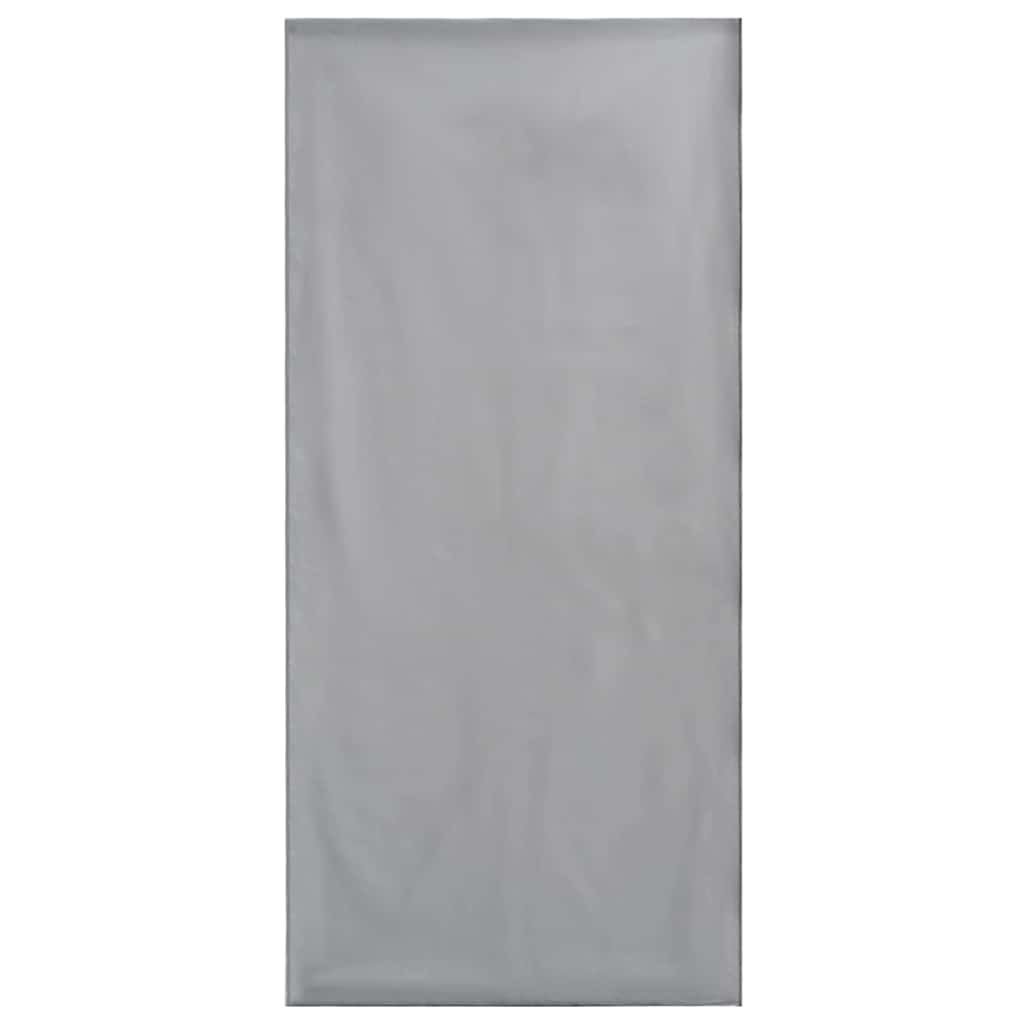 Utendørs Stol Håndklær 2 pcs Mørke grå 130 x 60 cm