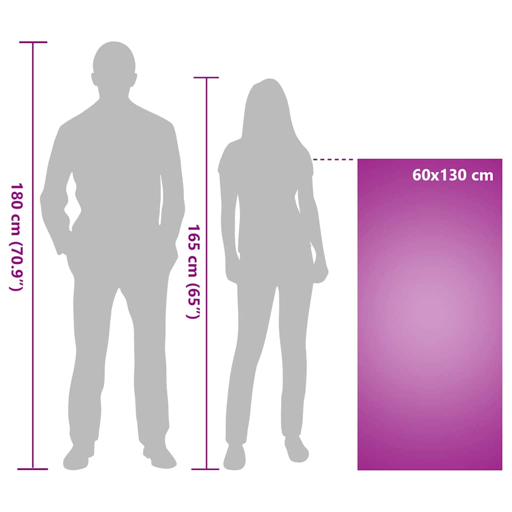 Utendørs Stol Håndklær 2 pcs grønn 130 x 60 cm