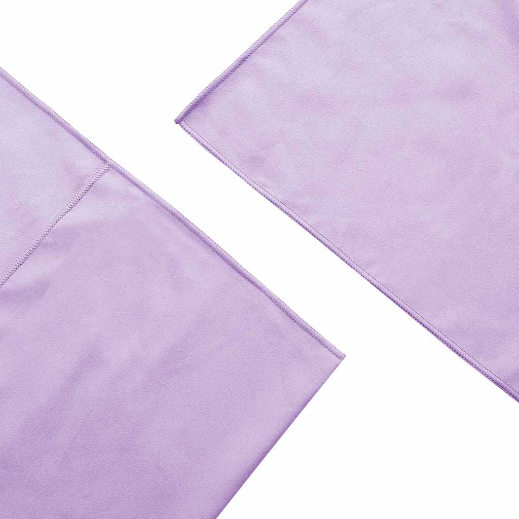 Utendørs Stol Håndklær 2 pcs Lilla 130 x 60 cm