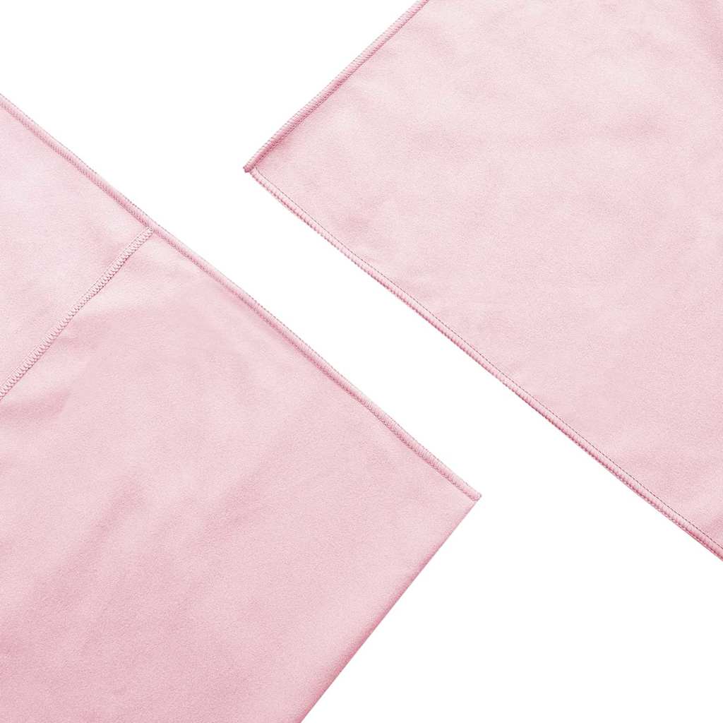 Utendørs Stol Håndklær 2 pcs Rosa 130 x 60 cm