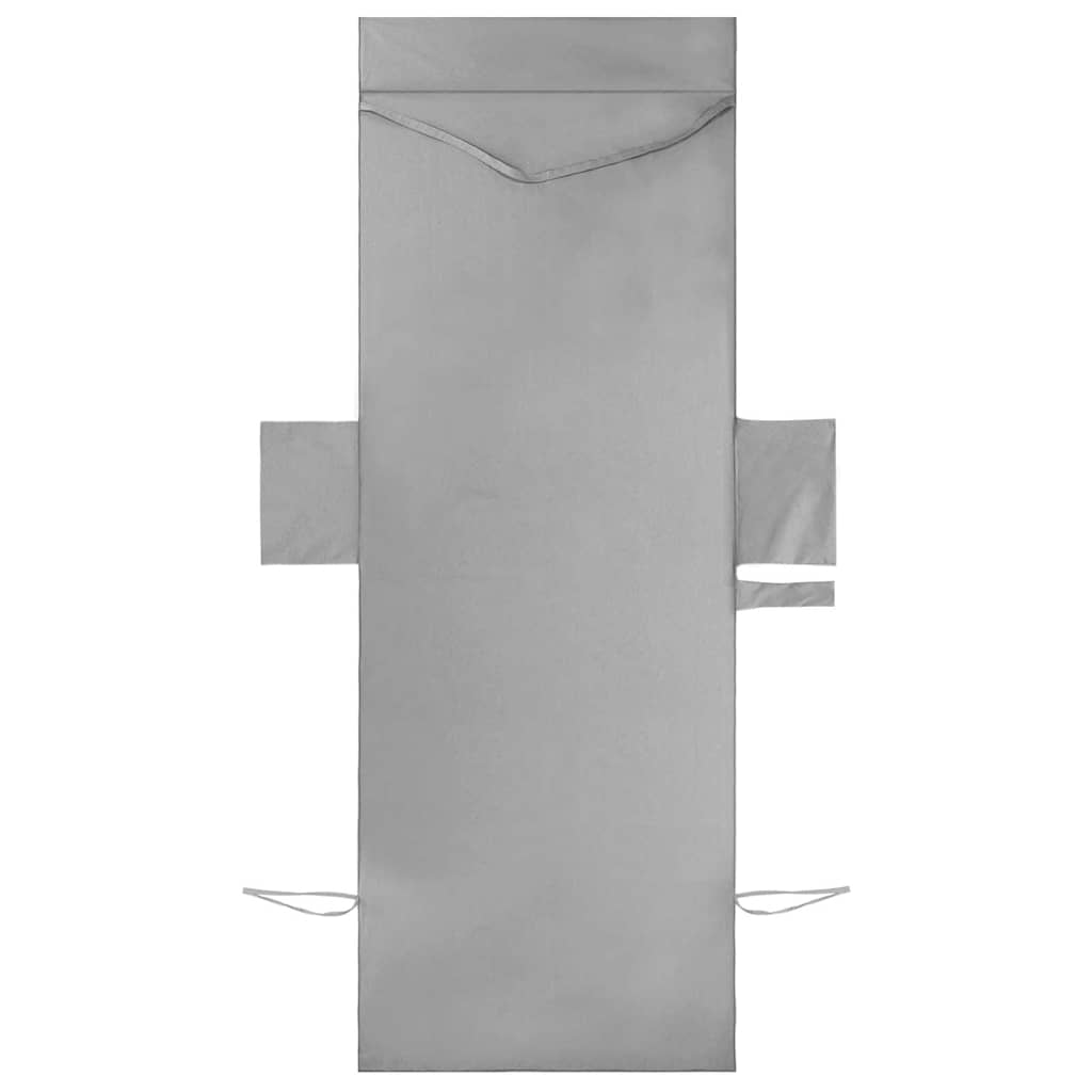 Solsenghåndkler 2 pcs Mørke grå 210 x 75 cm