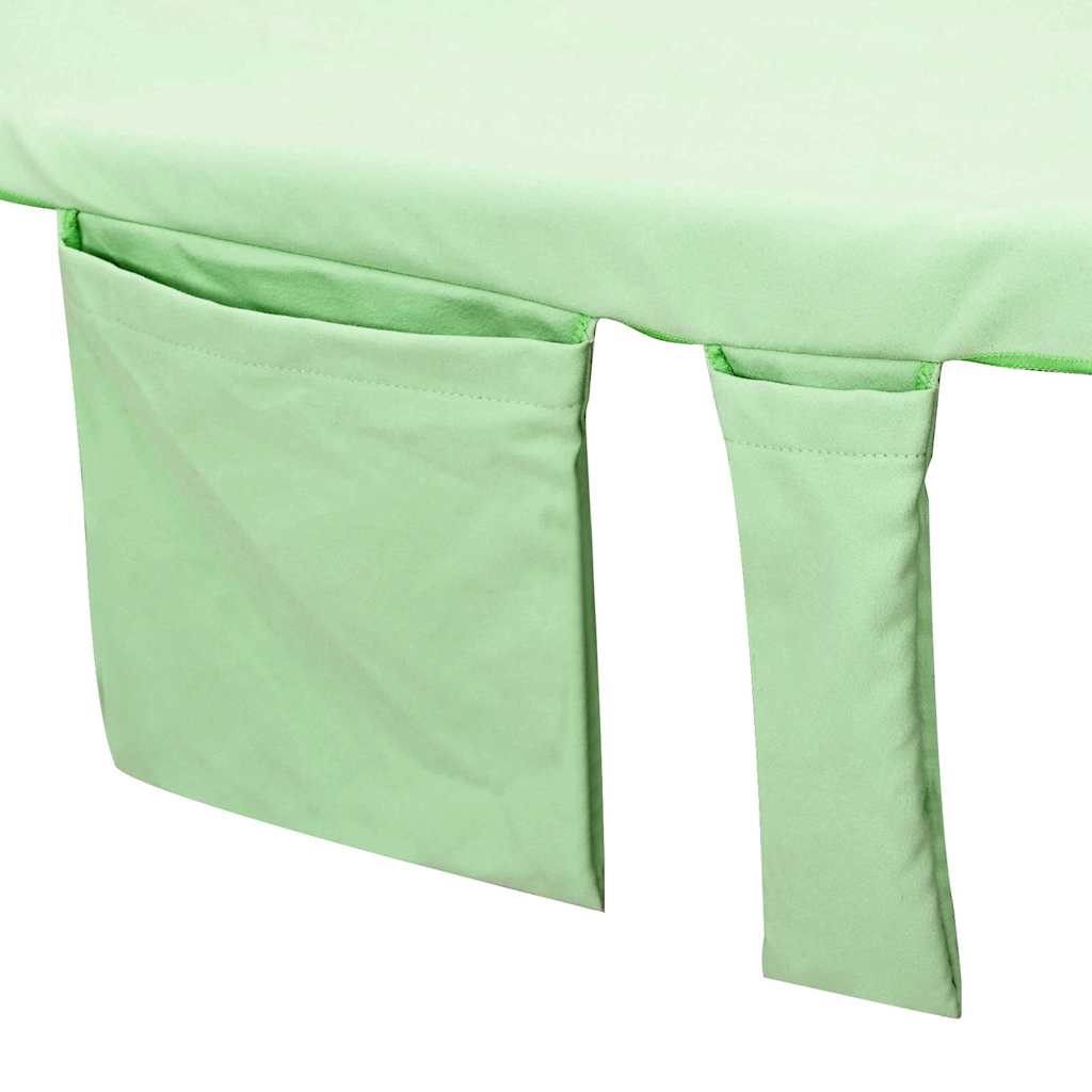 Solsenghåndkler 2 pcs grønn 210 x 75 cm Polyester og polyamid