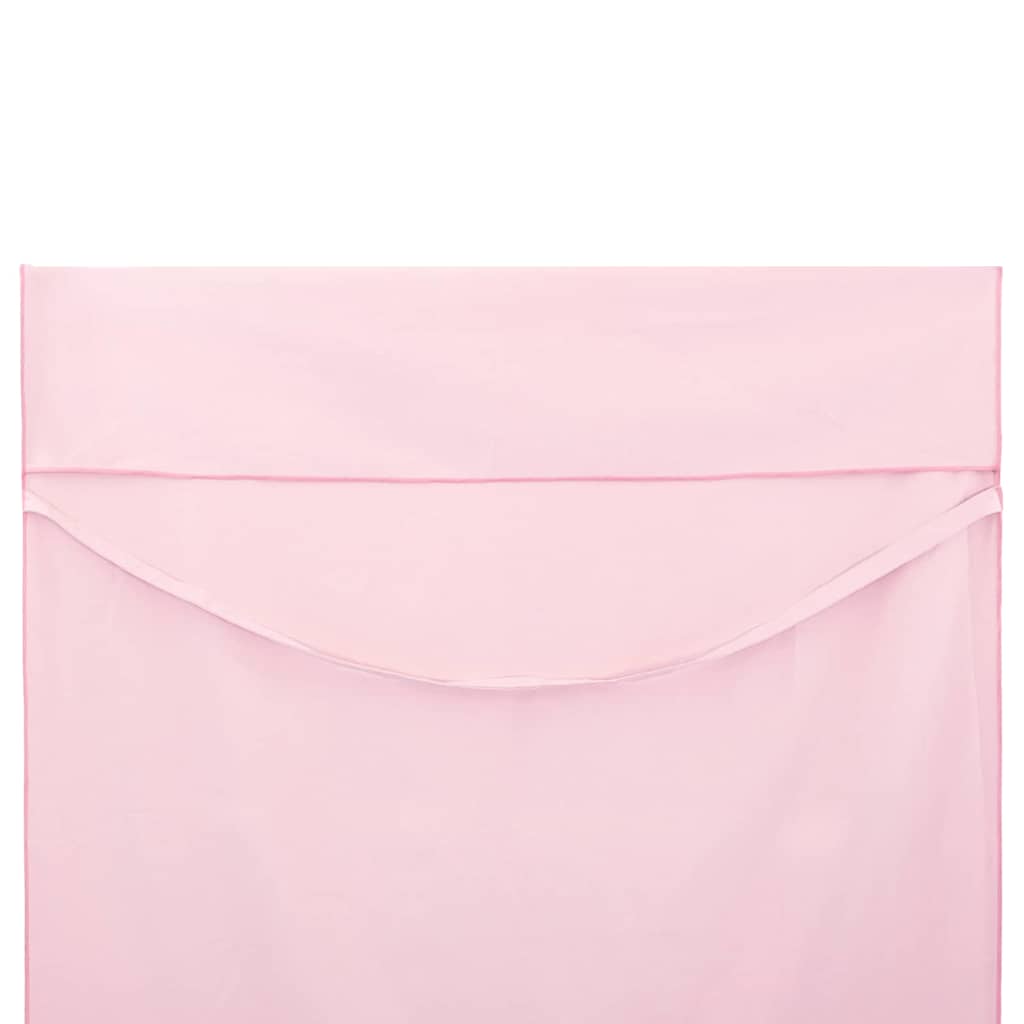 Solsenghåndkler 2 pcs Rosa 210 x 75 cm Polyester og polyamid