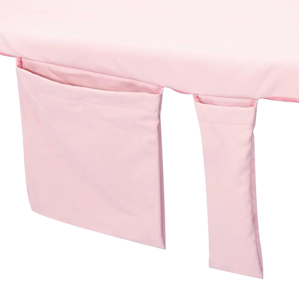 Solsenghåndkler 2 pcs Rosa 210 x 75 cm Polyester og polyamid