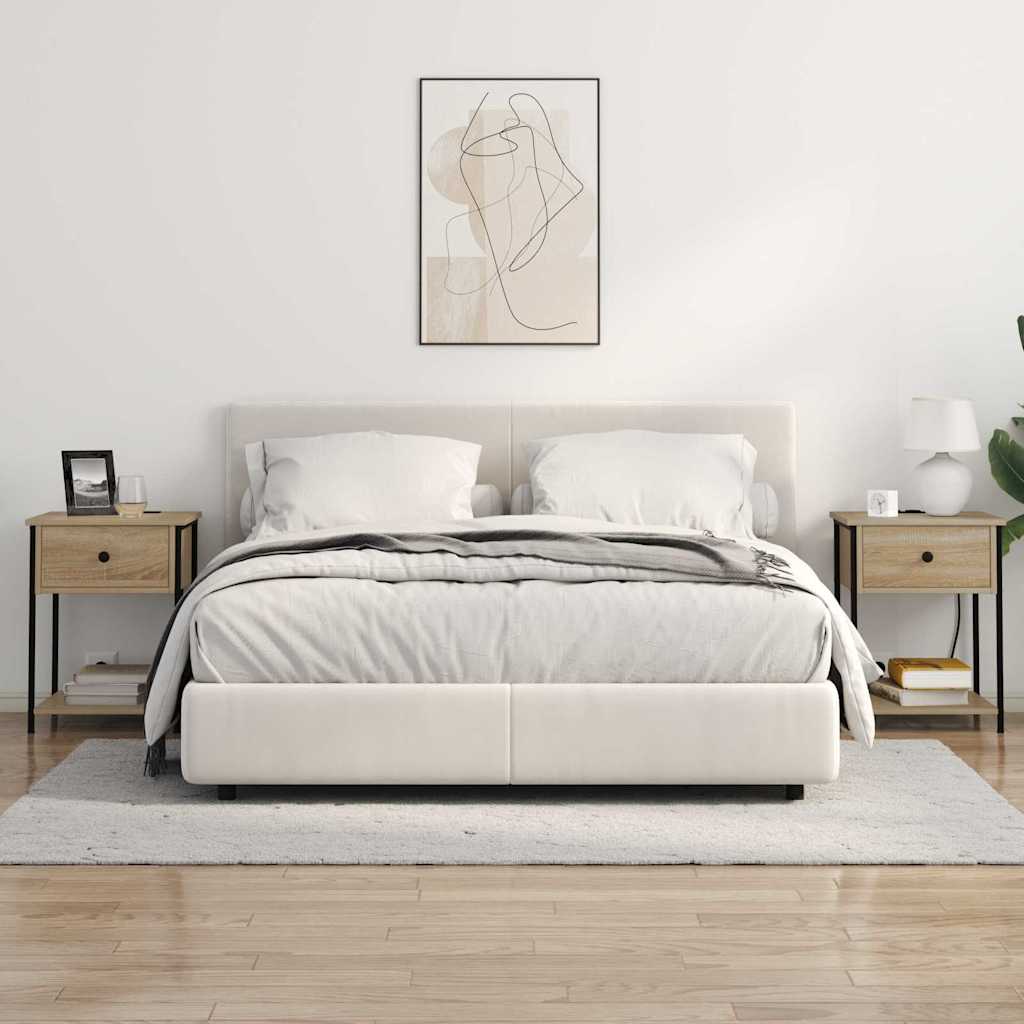 Nattbordskap Sonoma eik 42 x 41 x 56 cm Konstruert tre