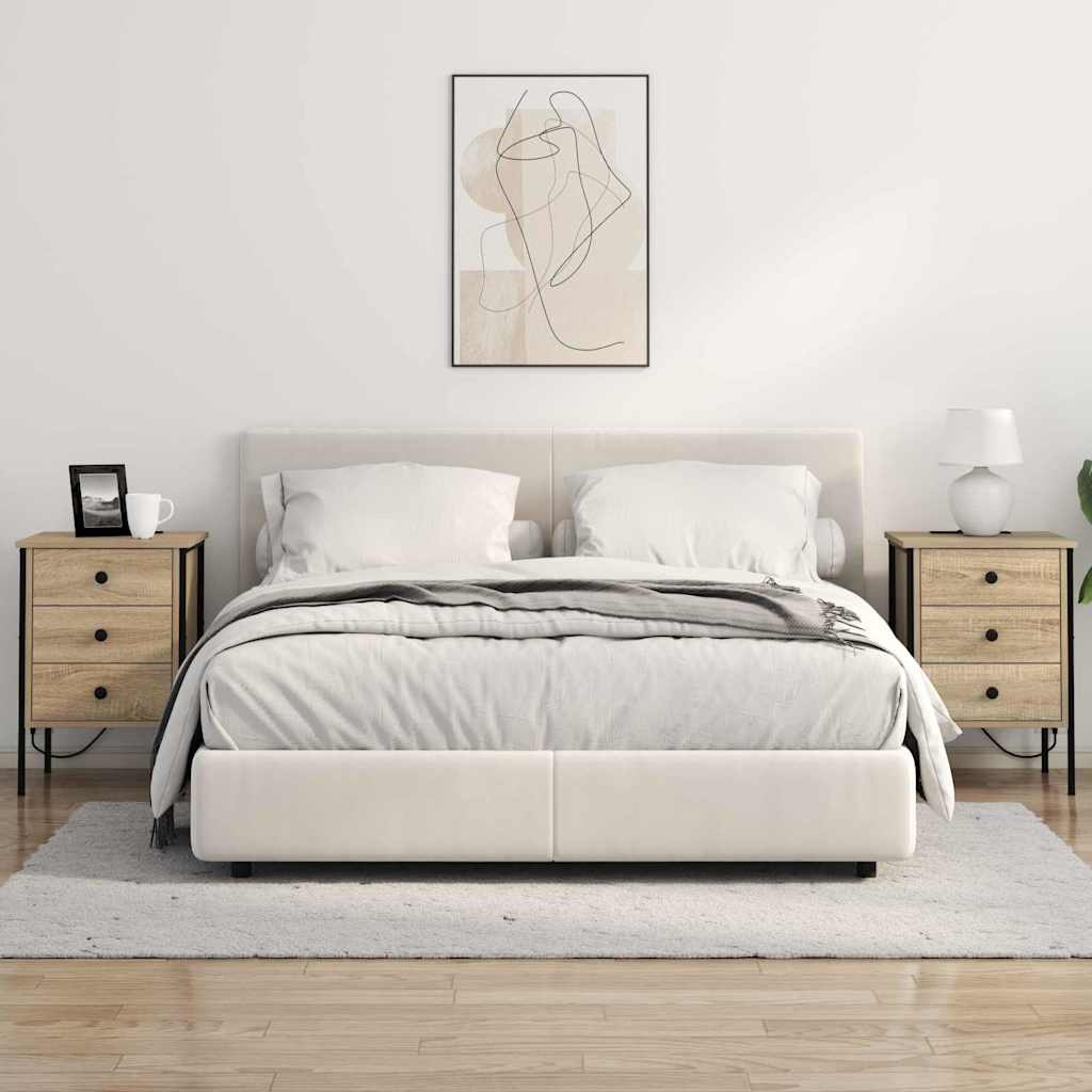 Nattbordskap Sonoma eik 42 x 41 x 61 cm Konstruert tre