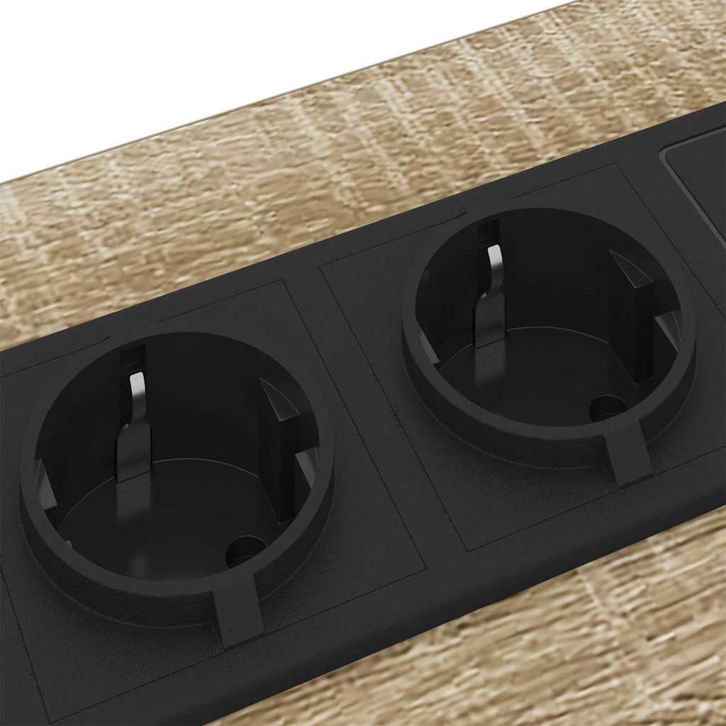 Nattbordskap 2 pcs Sonoma eik 42 x 41 x 61 cm Konstruert tre