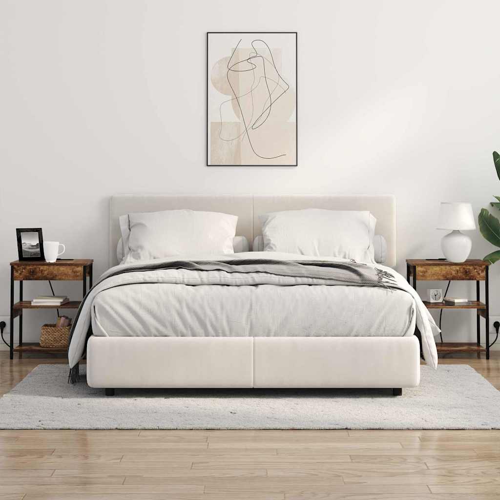 Nattbordskap Røkt eik Konstruert tre