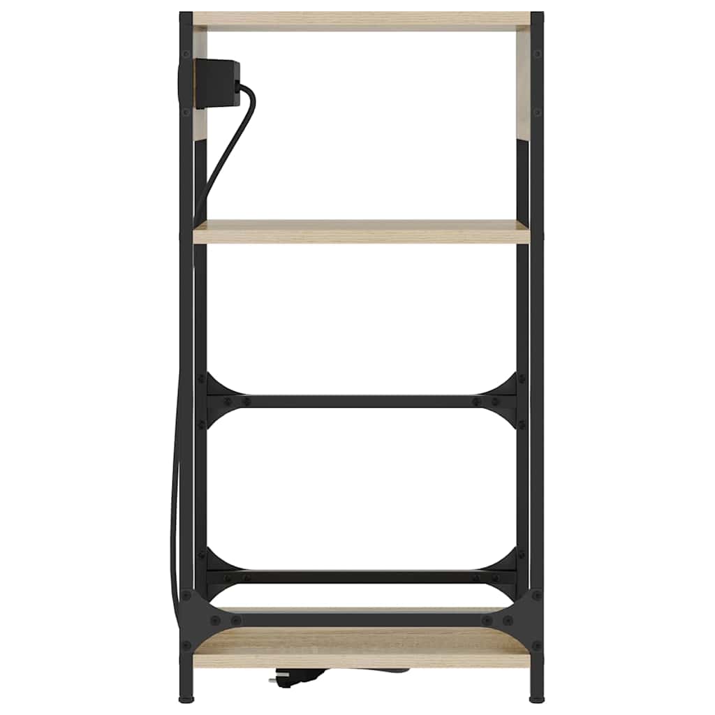 Nattbordskap Sonoma eik 40 x 27 x 76 cm Konstruert tre