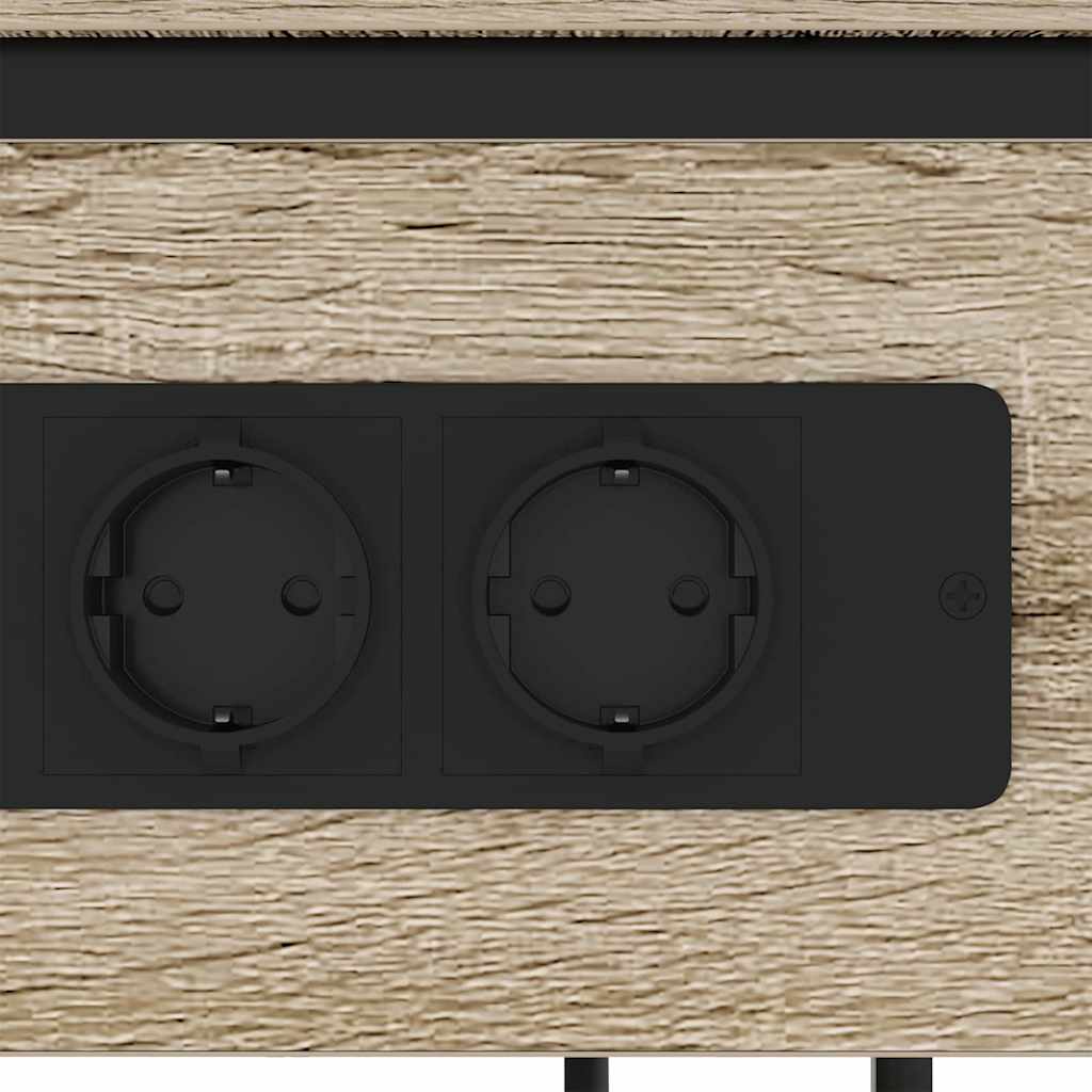 Nattbordskap Sonoma eik 41 x 28 x 76 cm Konstruert tre