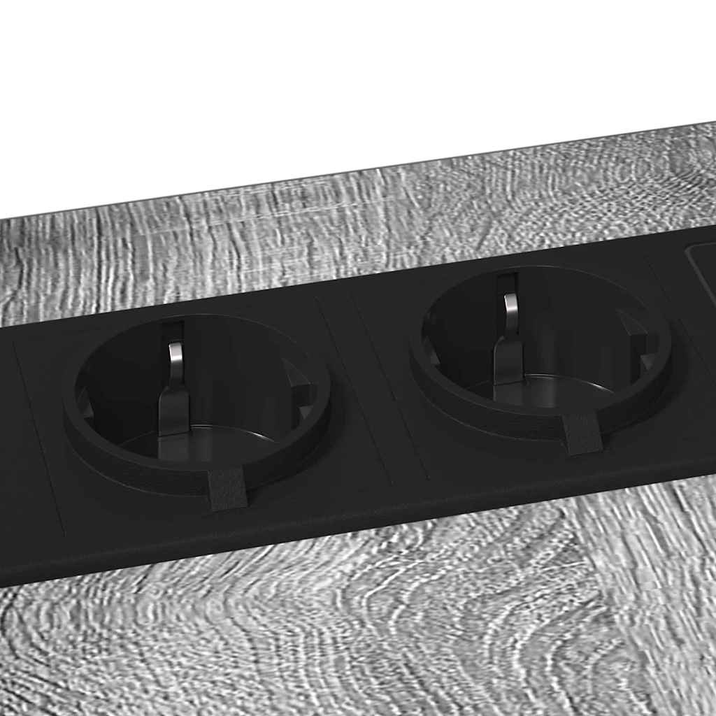 Nattbord Grå sonoma 41.5 x 26 x 60.5 cm Konstruert tre