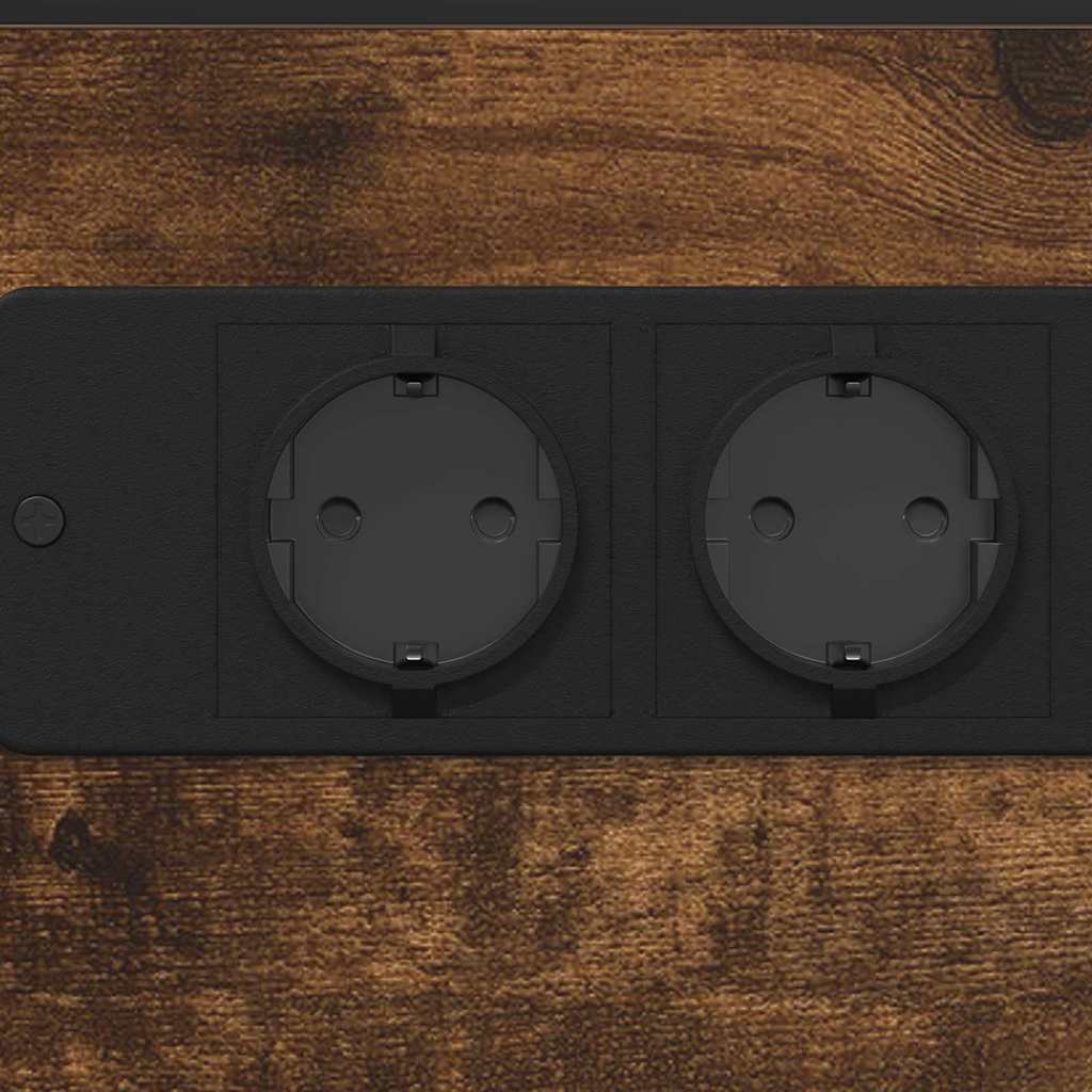 Nattbord Røkt eik Konstruert tre