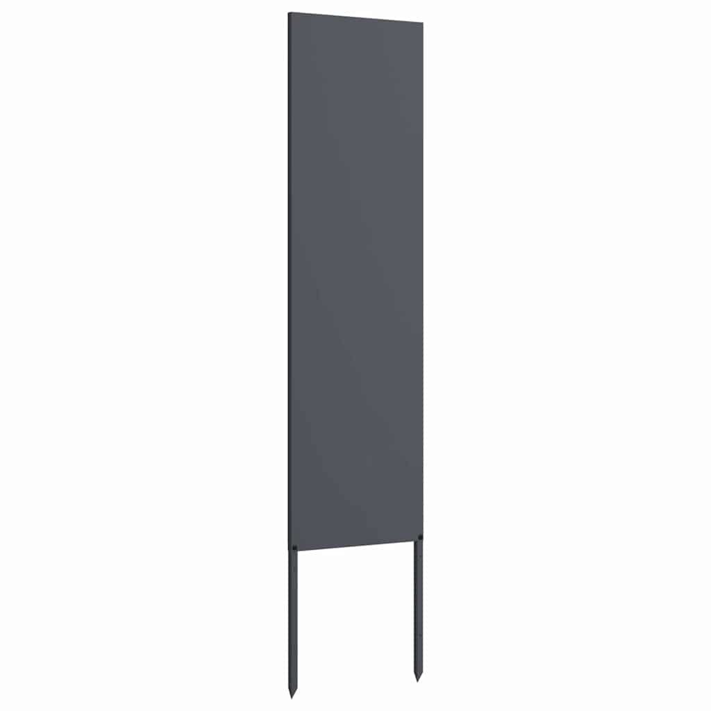 Hage Dekorativt Panel Antrasittgrå 32 x 140 cm Kaldvalsestål
