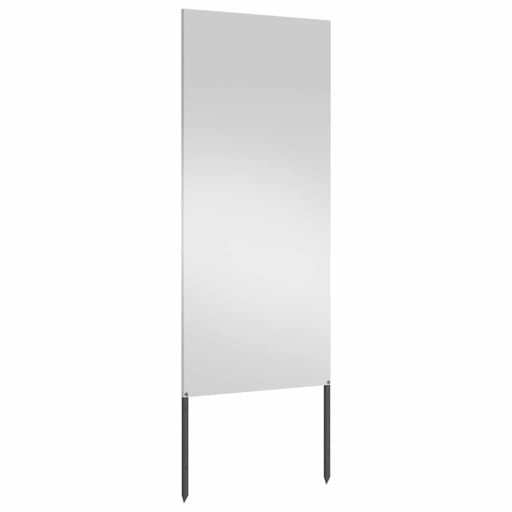 Hageprivat skjerm Fretwork sølv 50 x 140 cm Galvanisert stål