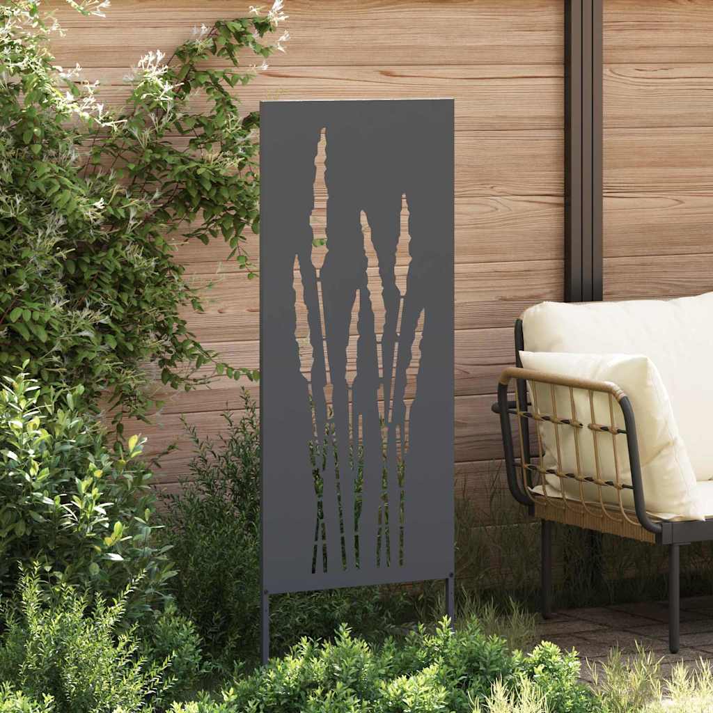 Hage Dekorativt Panel Antrasitt 50 x 140 cm Kaldvalsestål