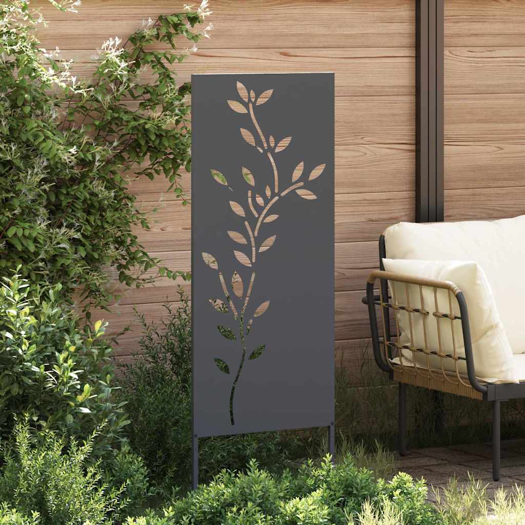 Hage Dekorativt Panel Antrasitt 50 x 140 cm Kaldvalsestål