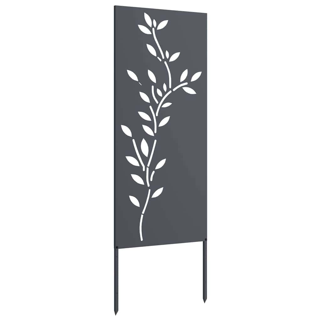 Hage Dekorativt Panel Antrasitt 50 x 140 cm Kaldvalsestål
