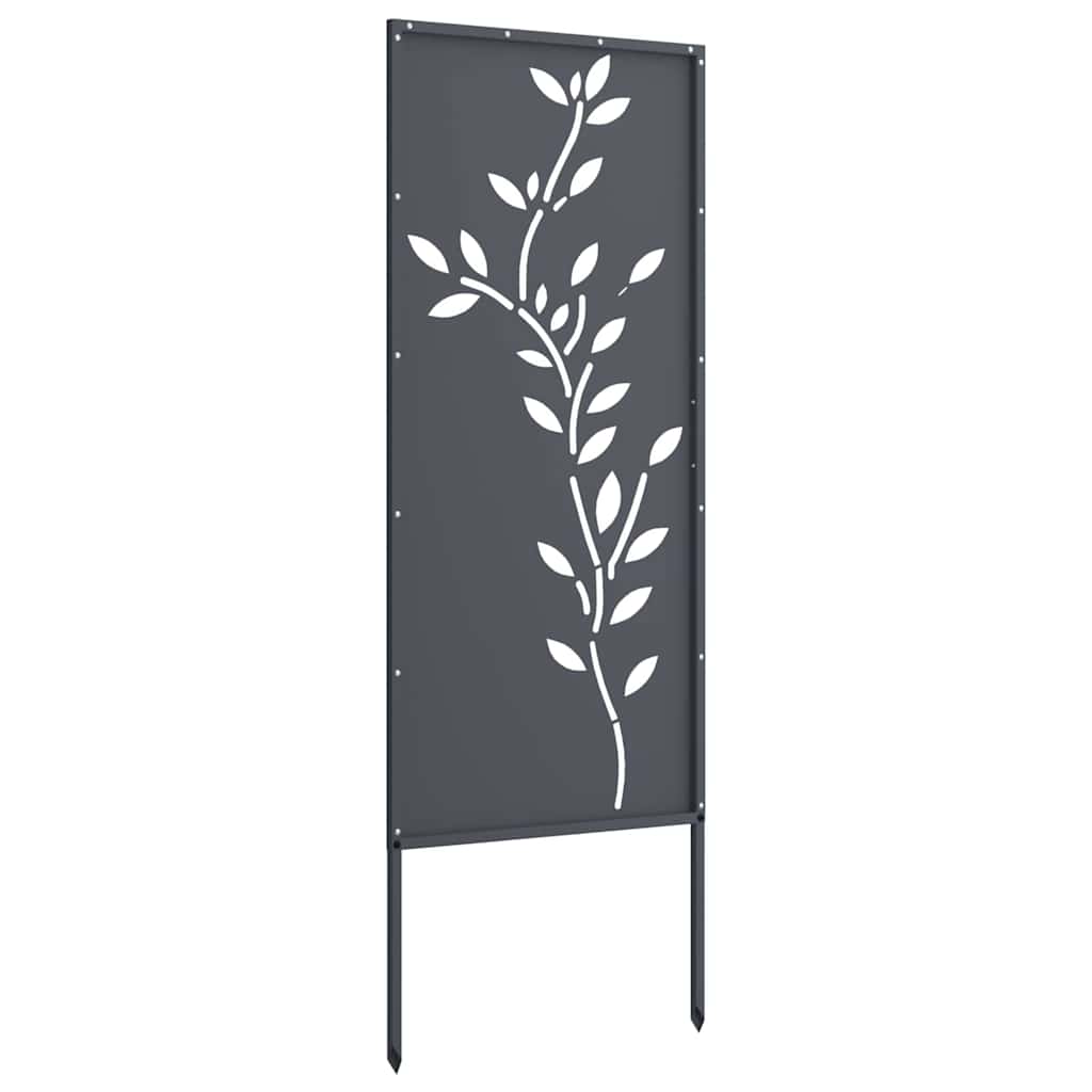 Hage Dekorativt Panel Antrasitt 50 x 140 cm Kaldvalsestål