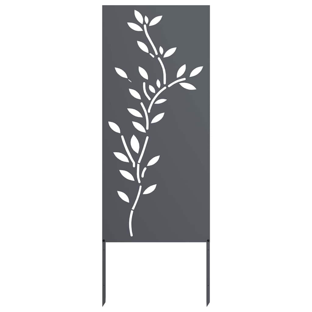 Hage Dekorativt Panel Antrasitt 50 x 140 cm Kaldvalsestål
