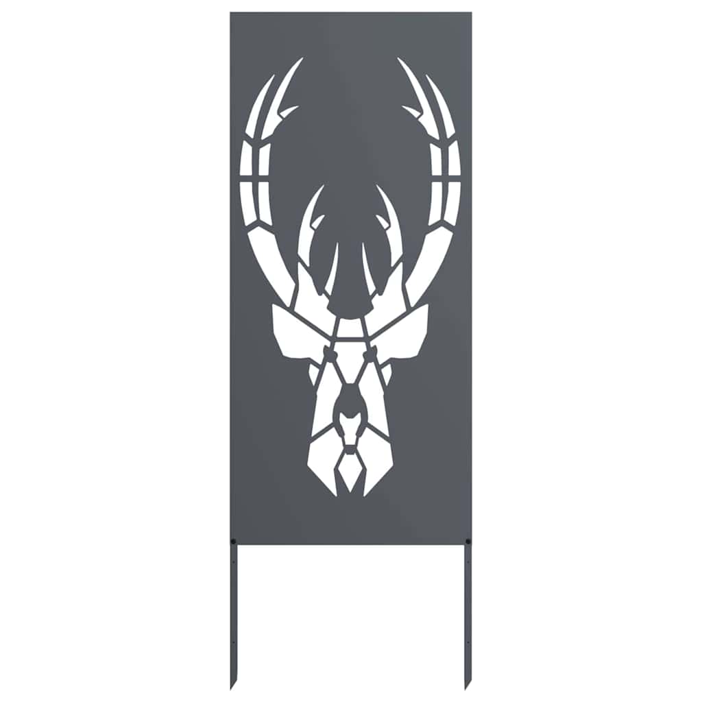 Hage Dekorativt Panel Antrasitt 50 x 140 cm Kaldvalsestål
