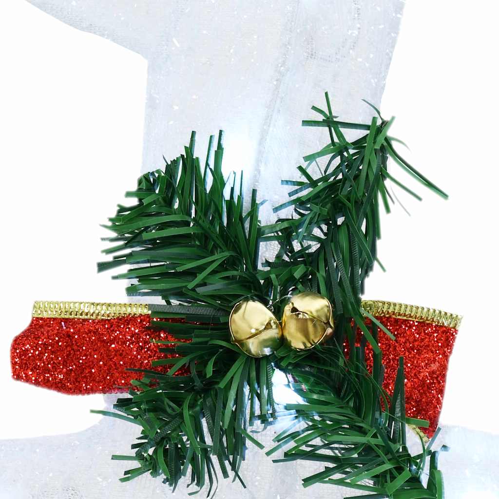 LED Reinsdyr 6 pcs Hvit 45 x 19 x 65 cm stoff