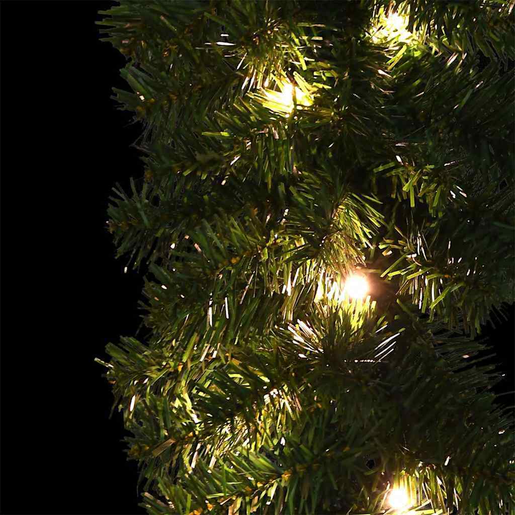 Julekrans med 600 LED 2 pcs grønn PVC