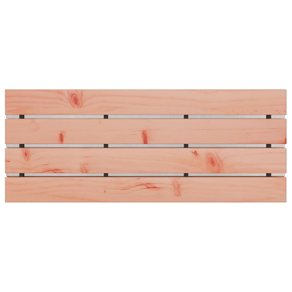 Hagebenk sølv 100 x 40 x 43 cm Rustfritt stål